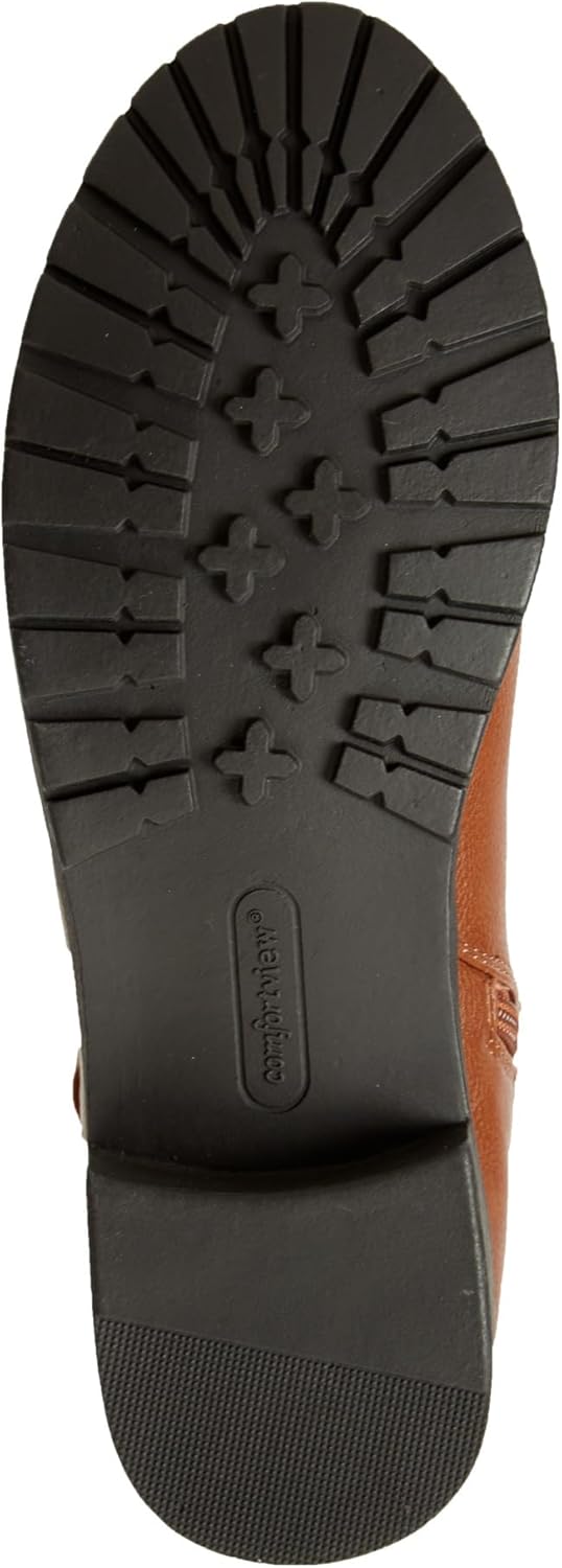 پهن پهن زنان Comfortview چکمه پهن گاو میلان