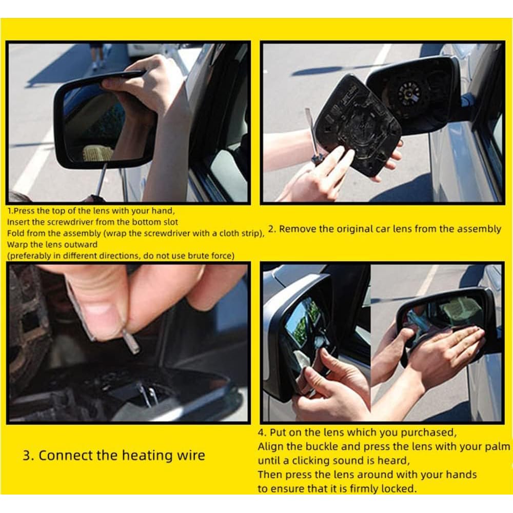 Ricambio Auto Piastra Vetro Specchio Retrovisore Per Renault Megane II, Clio III - Equal Quality RI02022 Megane Ii Clio Grandtour - Foto 4