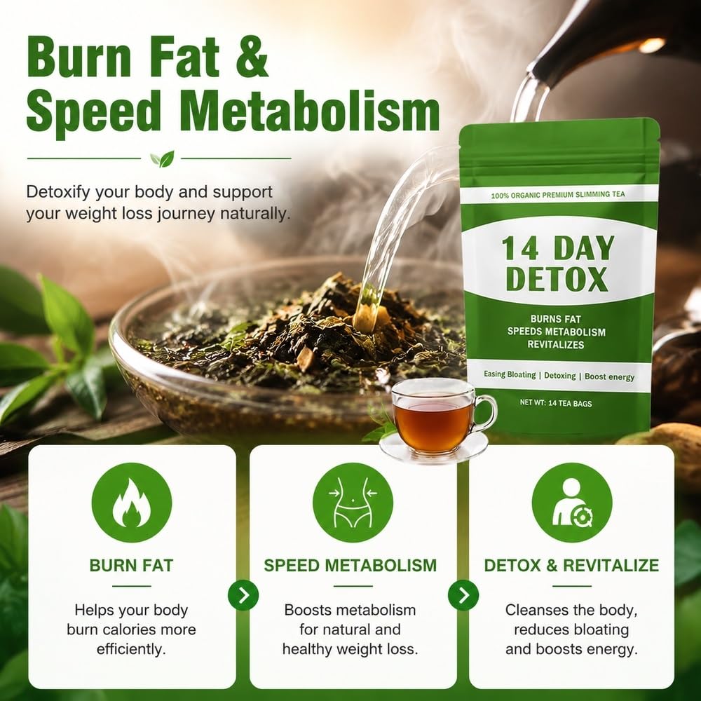 Organiczna, dzienna herbata dla kobiet Detox Tea Delikatny ziołowy napój