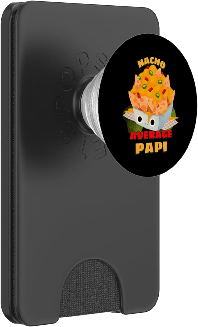 Nacho Average Papi Funny Cinco De Mayo PopSockets PopWallet for MagSafe
