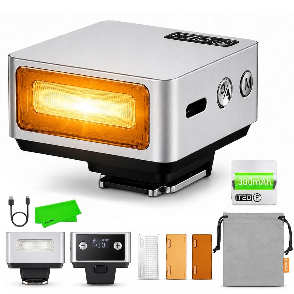 Amazon | Godox iT20 F フジフィルム用カメラフラッシュ、45g 超