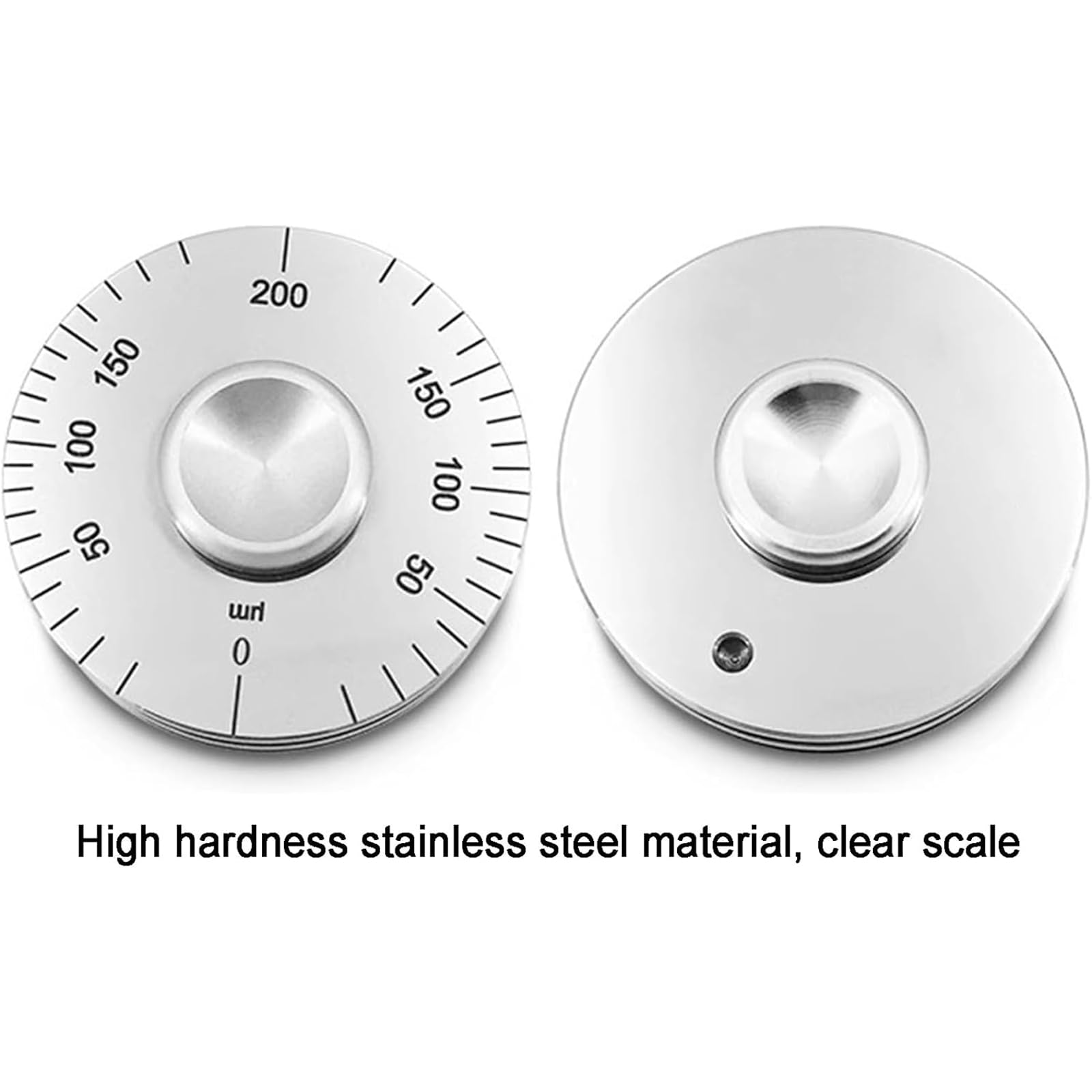 LHQYA Roller Wet Film Thickness Gauge, Wet Film Thickness Gauge with Storage Box, Measurement Range: 25um/50um/100um/200um/500um/1000um Optional, Clear Scale, for Coating Painting