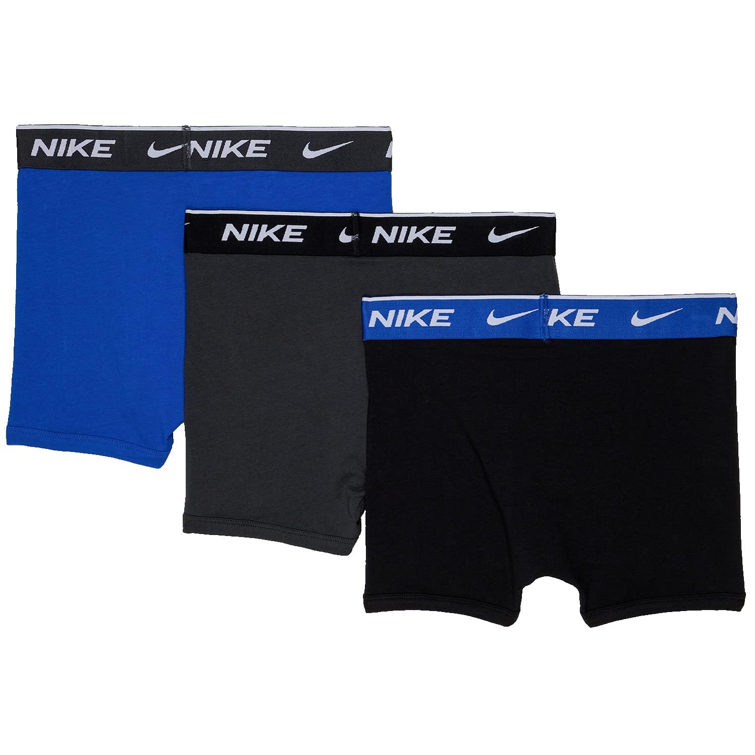 NIKE Boy's E Day Cotton Stretch 3 Boxer Shorts (Pack of 1)