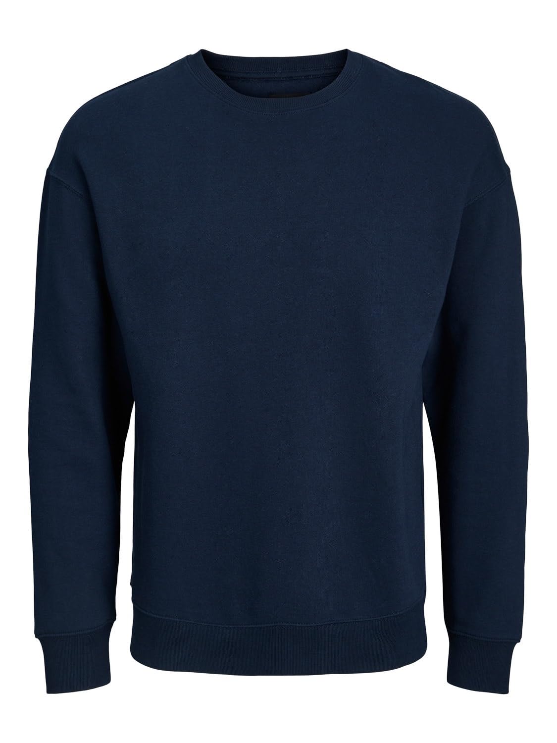 JACK & JONES Mens Jjebradley Crew Noos Pls Sweatshirt, Navy, 5XL UK