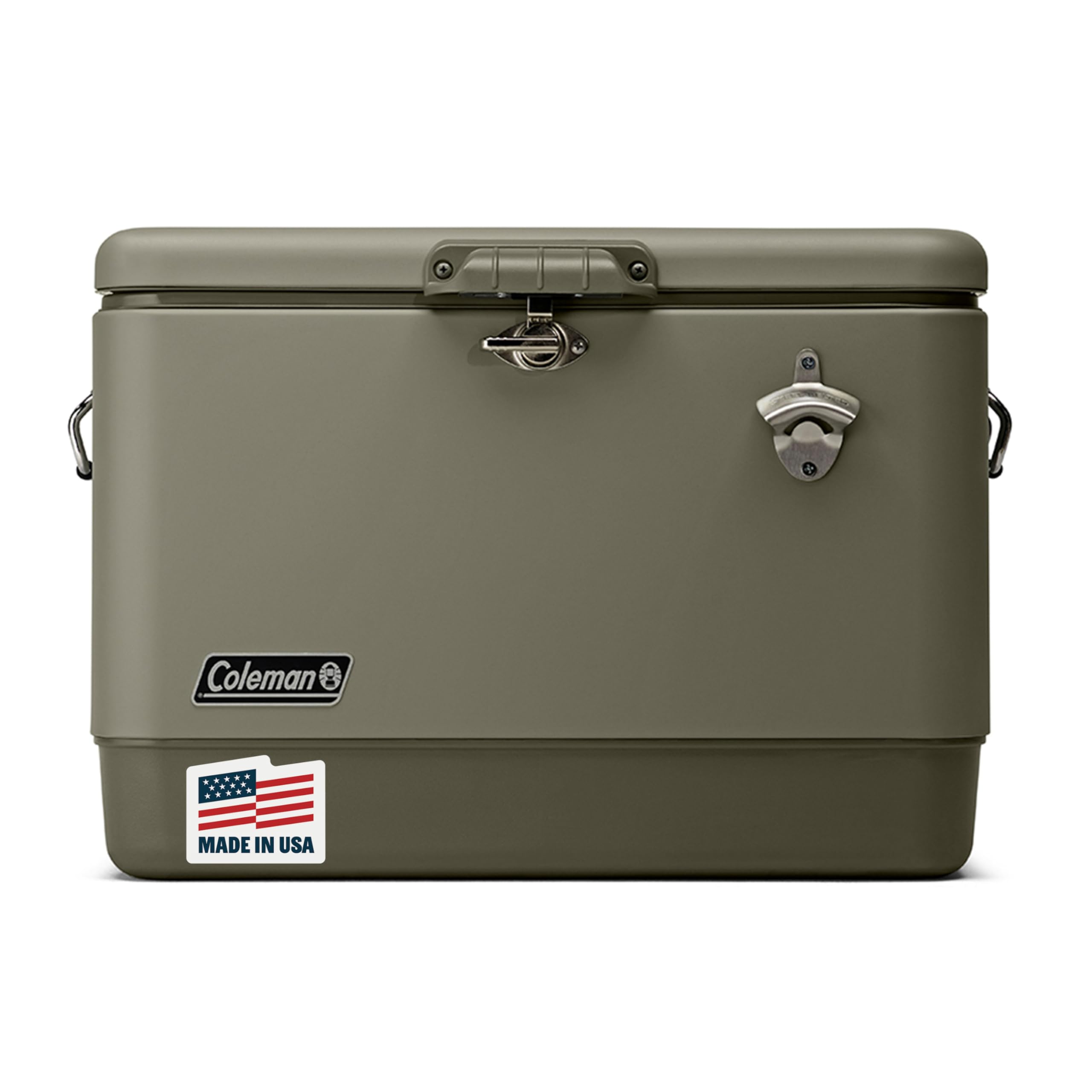 Amazon.com : Coleman Reunion Premium Portable Cooler 54qt Steel