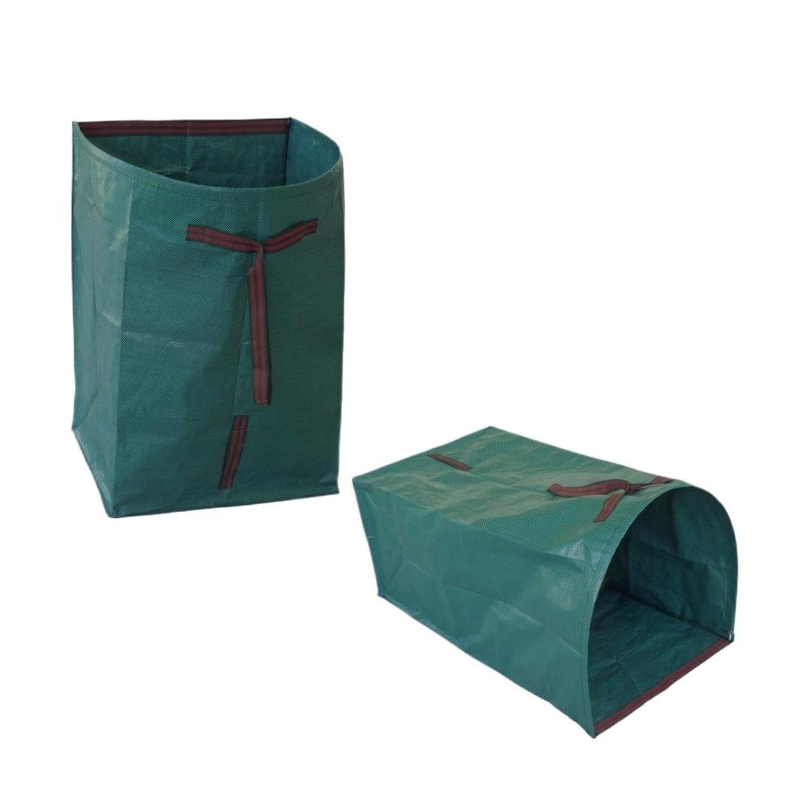 3pcs Semi-circular Leaf Bags Para Jardín
