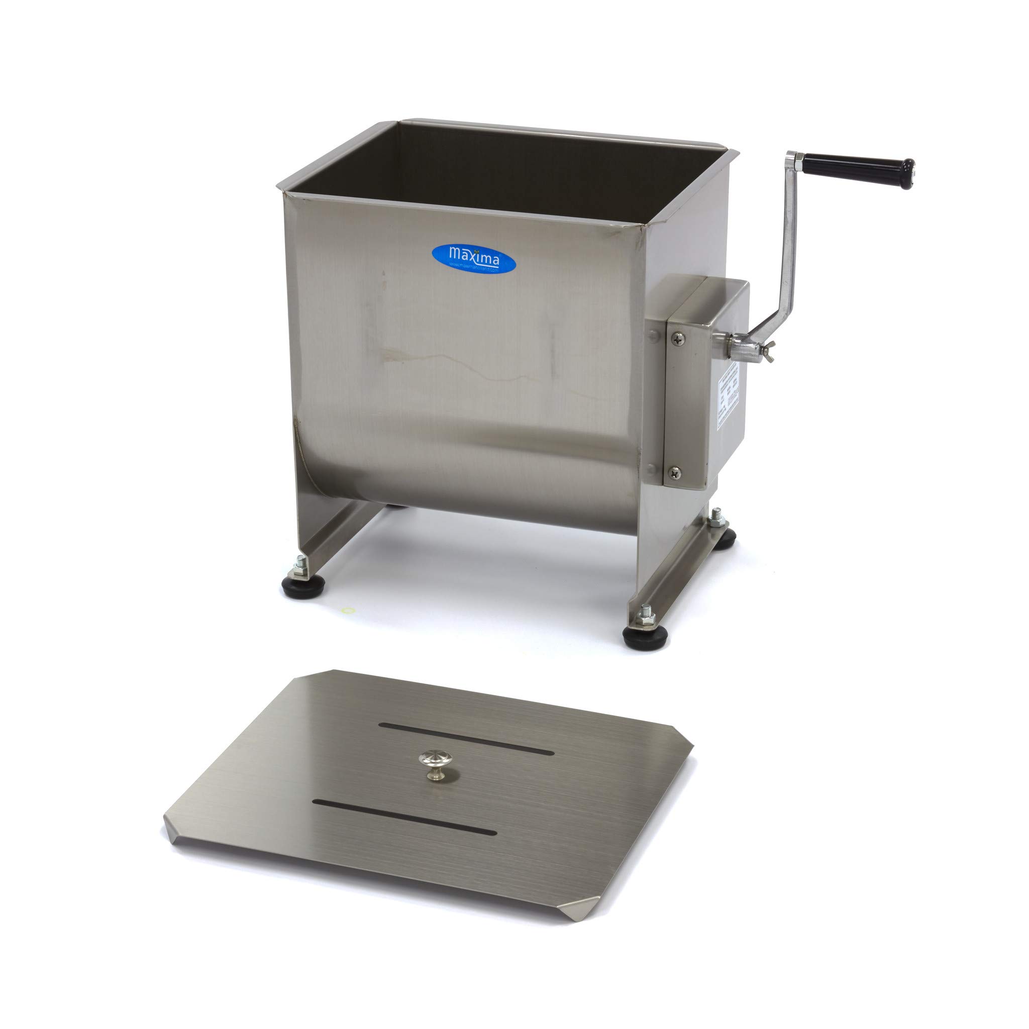 Maxima Mixeur à viande gastro - 30 l - 25 kg de viande - Axe unique - Manuel