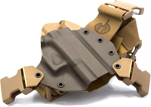 Miniatura 2 de Kenai - Funda de pecho para Glock - MAS GrisCoyote