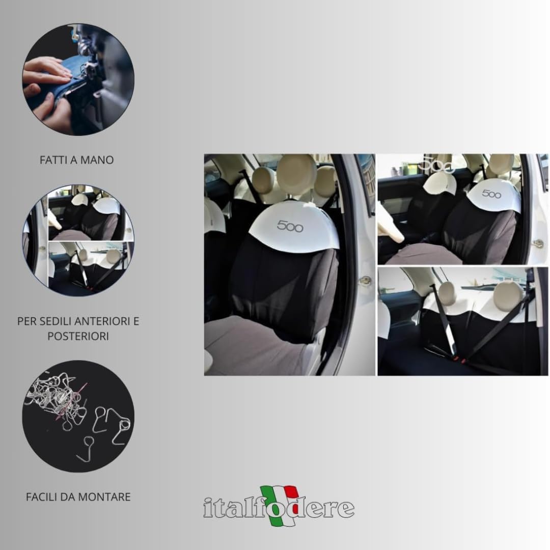Fiat 500 Seat Cover Set - Statue Of Liberty/ New York | Fiat 500 Forum