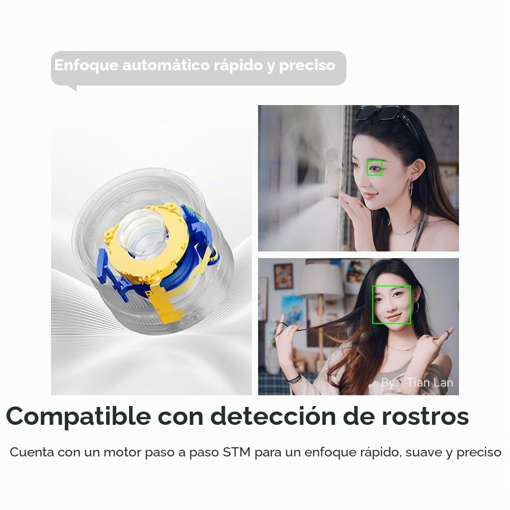 TTARTISAN AF 40mm F2 L Mount - Objetivo De Enfoque Automático, Gran Apertura, Compacto Y Ligero, Compatible con Cámaras De Montaje En L (Plateado)