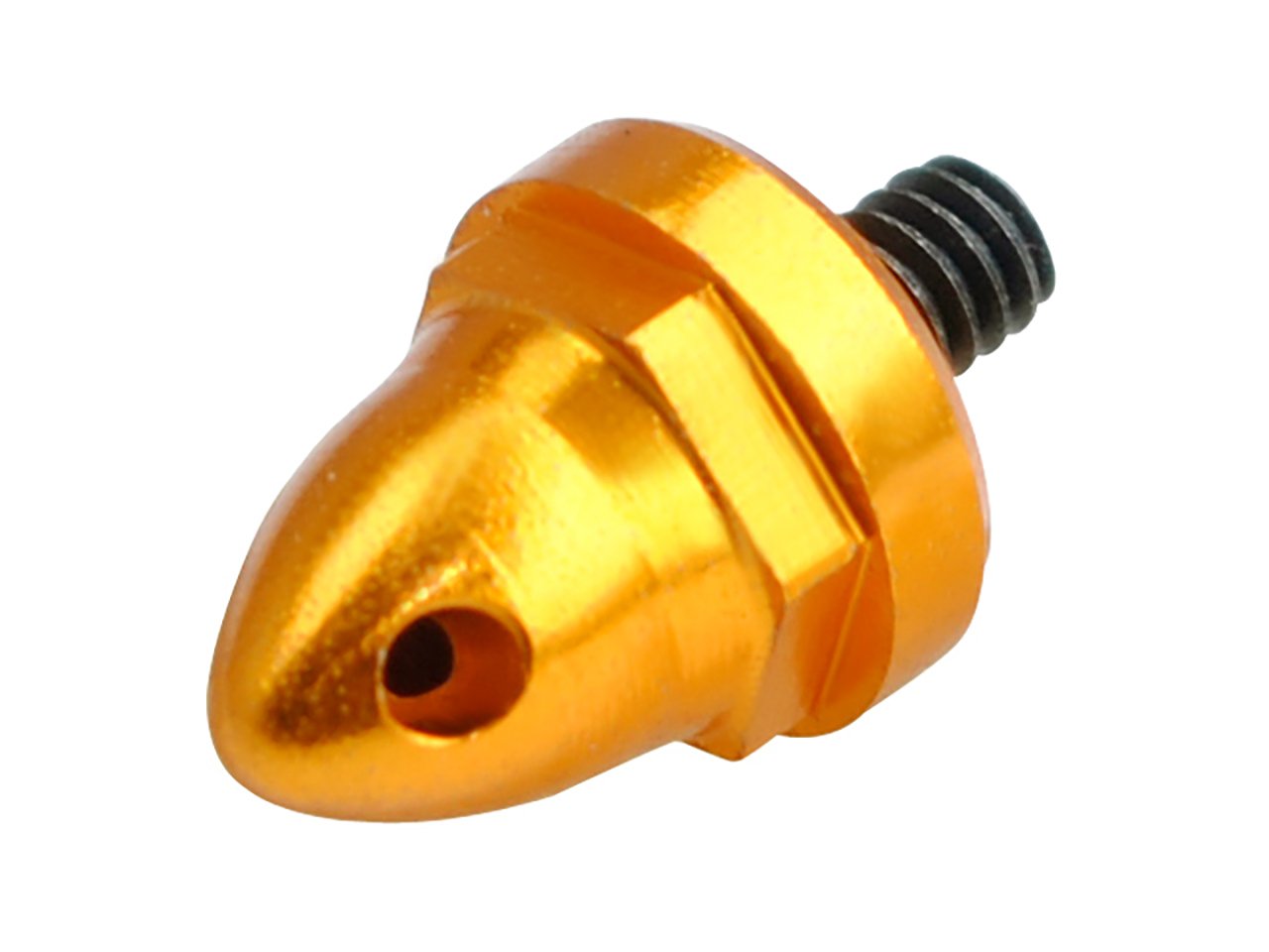 MICROHELI Precision CNC Aluminum Prop Adapter (Gold) - Blade 200 SRX