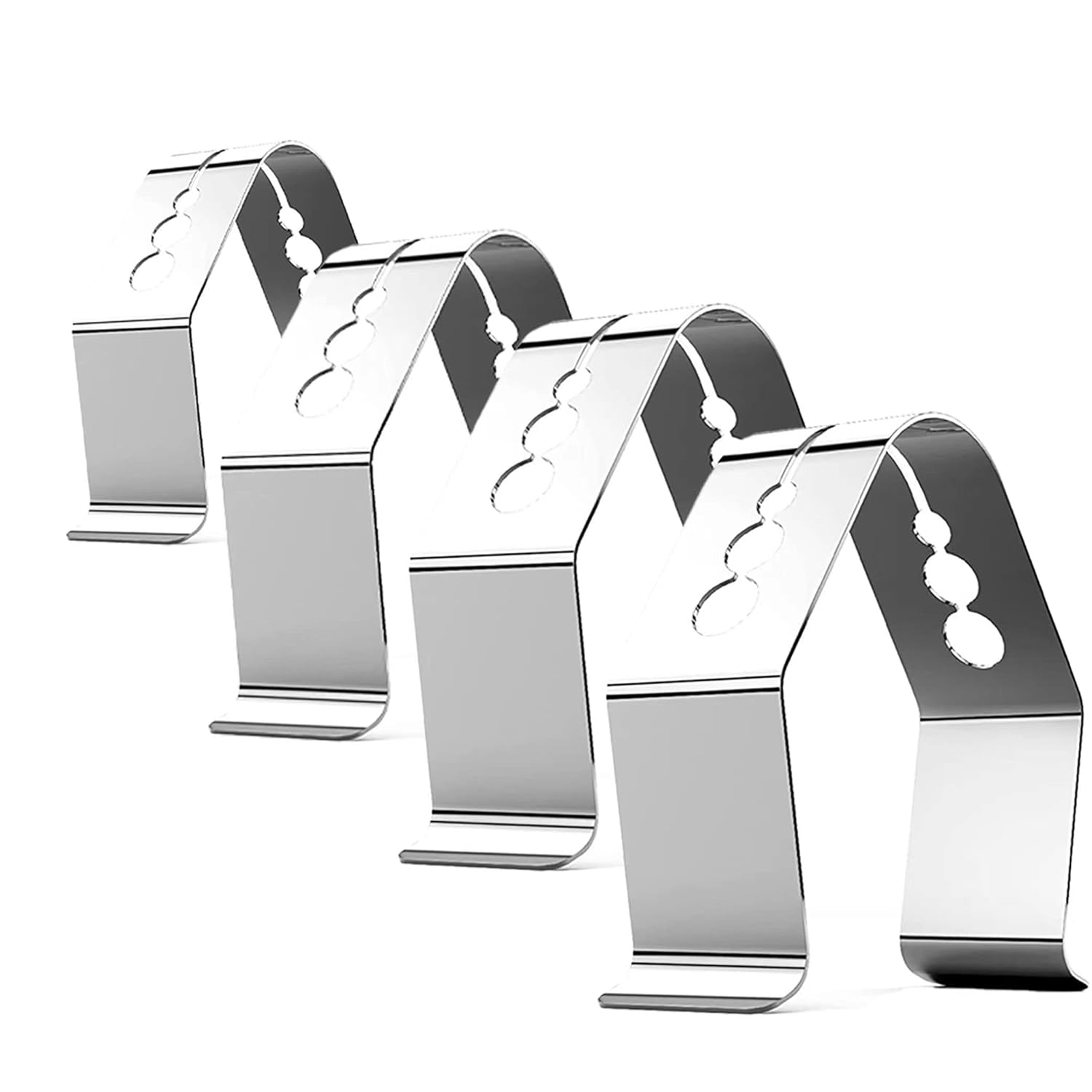 Probe Holder Clip Grill Clips Holder BBQ Meat Probe Clips Three Hole Barbecue Probe