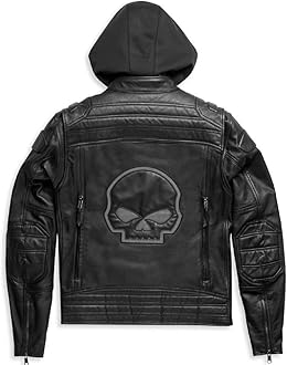 Men’s Genuine Cowhide Top Grain Premium Passing Link Black Leather Biker Jacket Motorcycle Vents Cafe Racer Jacket