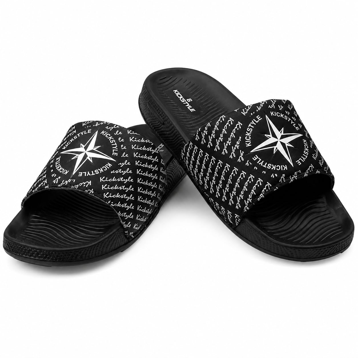 Men's Streetwear Sliders | Extra Soft Doctor Recommended Chappals | Stylish Designer Textured Sole | Lightweight Comfortable Slip-On Slippers KS_2001-image-24