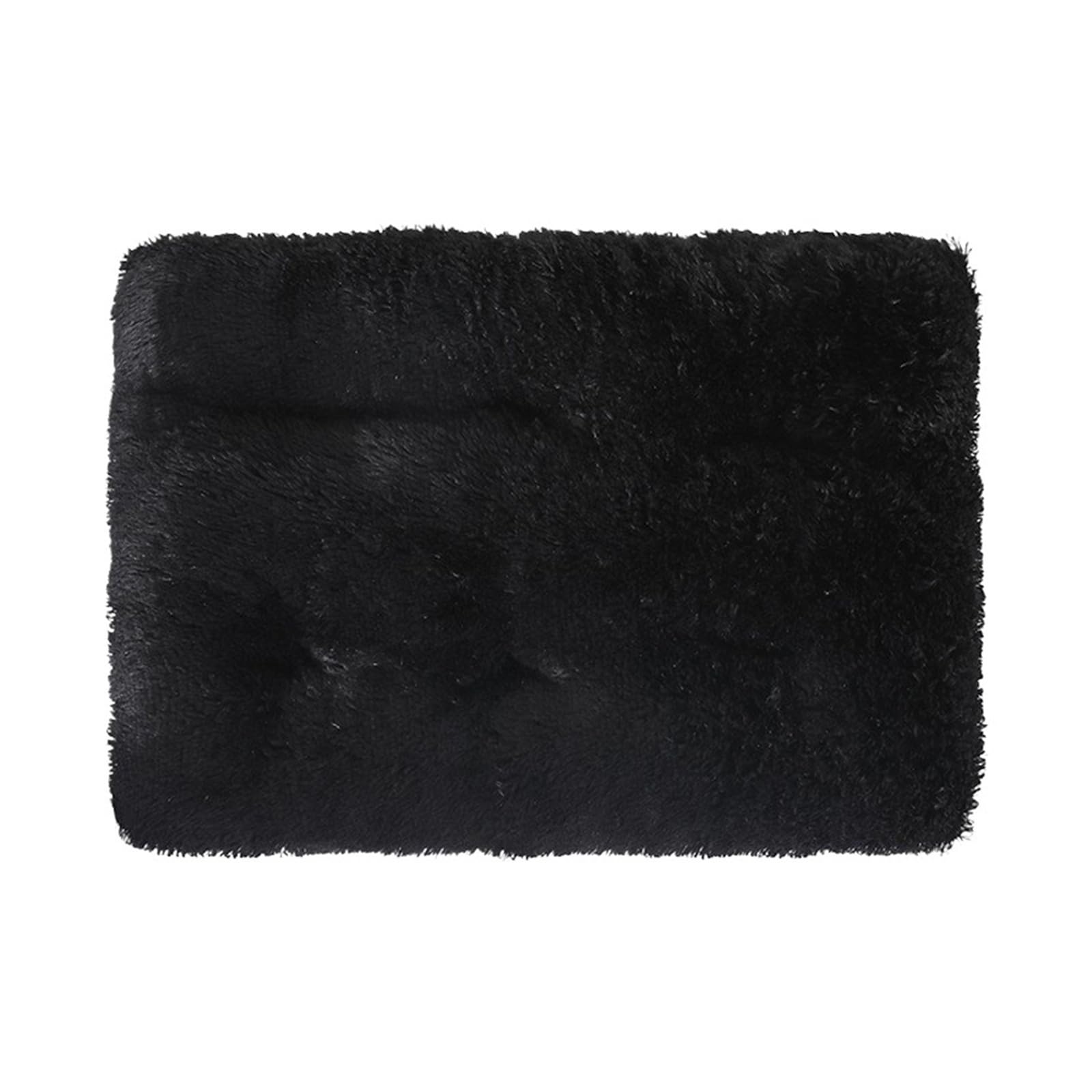 Tapis de lit carré pour chien et chat épais et lavable M/L