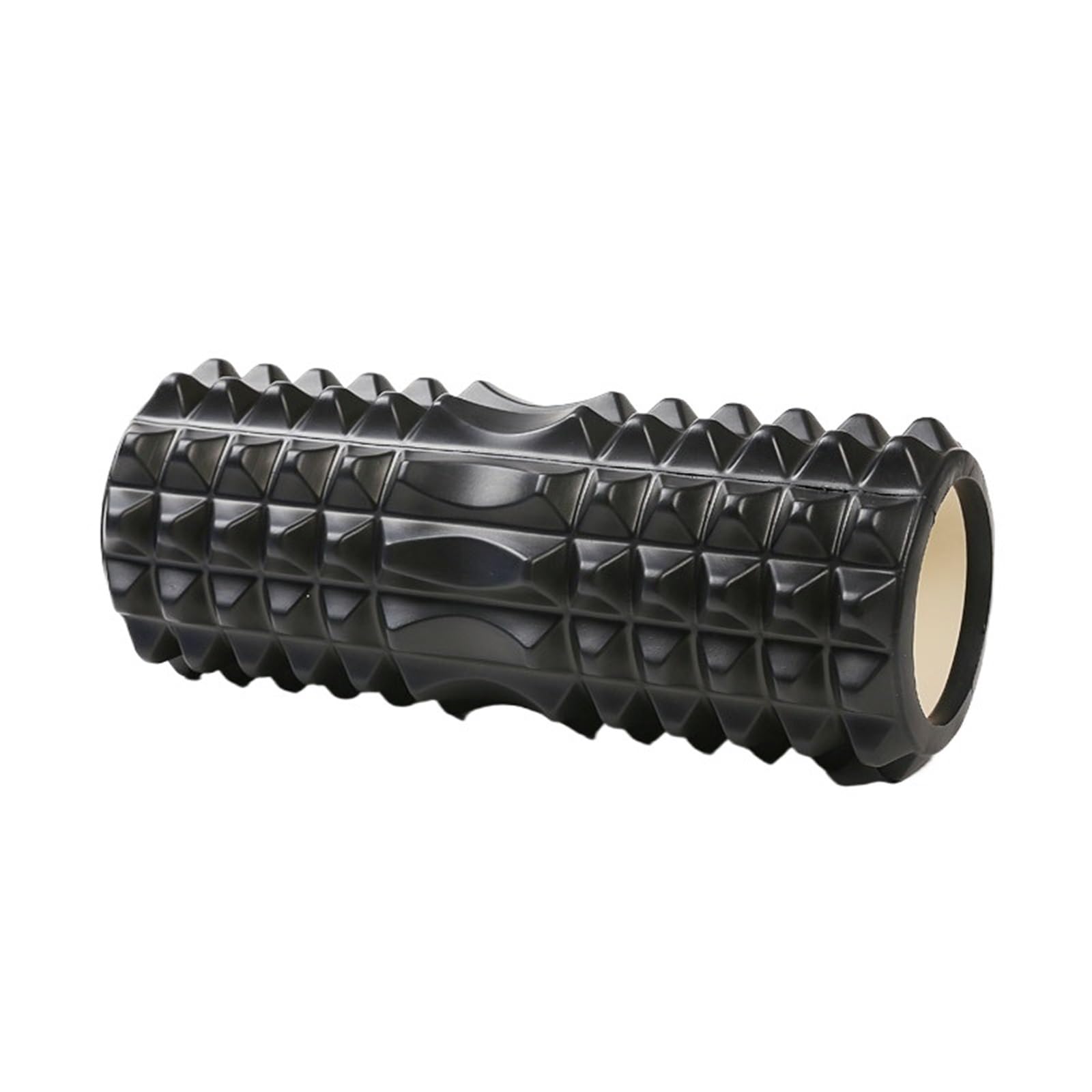 foam roller Rodillo De Espuma For Yoga, Columna For Gimnasio, Fitness, Músculos La Espalda, Masajeador Relajante Corporal, Ejercicio para Espalda Piernas y Yoga(33CM black A)