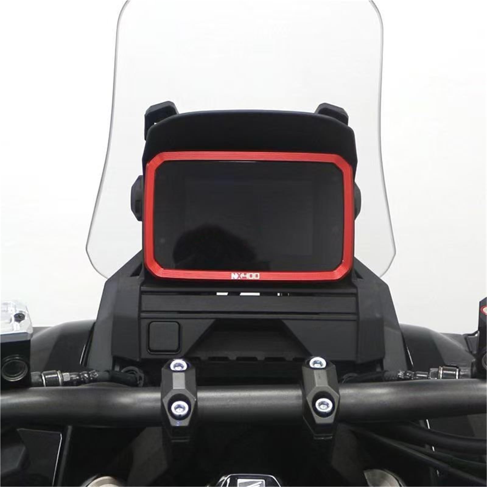 Per Honda NC750X 2025 NX400 2024 Moto Strumento Protezione Display Dello Schermo Copertura Decorativa(Black NC750X)