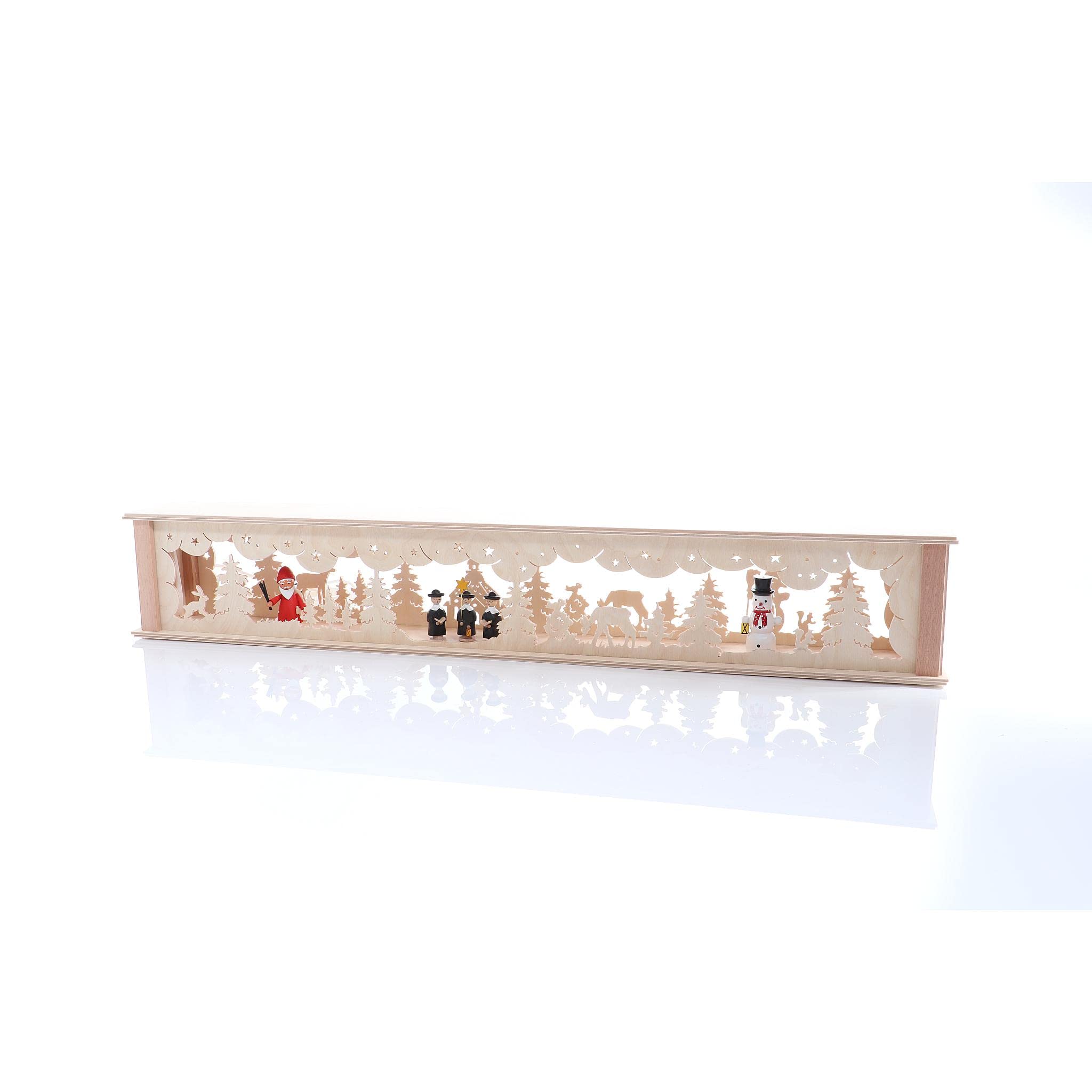 Arche lumineuse de Noël en bois grand format pour sublimer vos fenêtres sombres