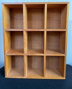 マステ収納棚 木製シェルフ 什器 ディスプレイ棚 アンティーク 昭和レトロ レトロ 仕分け 棚 枡 マス コレクション シェルフ 飾り棚 食器棚