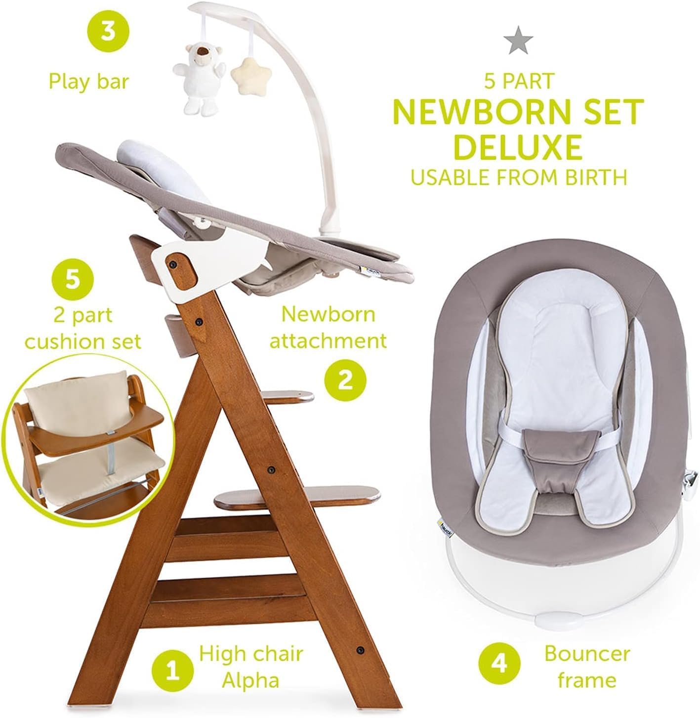 highchair hauck newborn set deluxe Hauck Newborn Set Deluxe Hauck Alpha Plus  Newborn Set