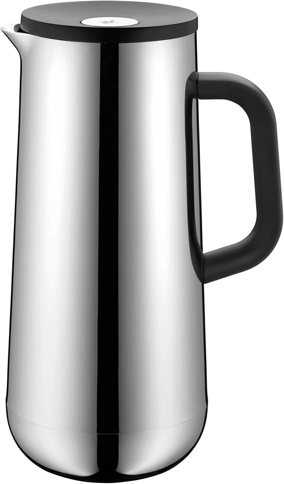 WMF Impulse Thermoskanne Edelstahl 1l, Isolierkanne für Kaffee oder Tee