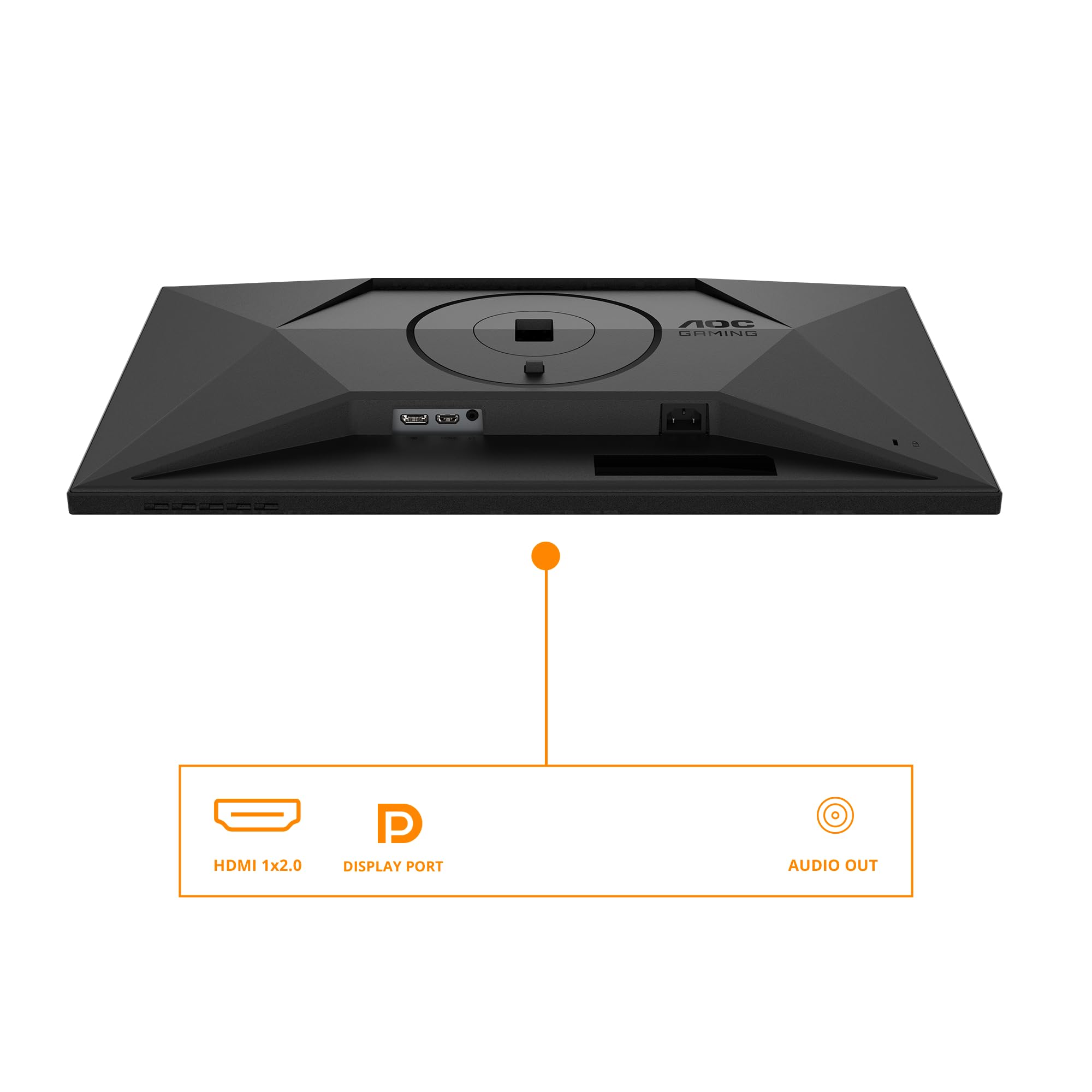 AOC Gaming Monitor Q27G4XF 27" WQHD 2560x1440 180Hz Fast IPS 0.5ms MPRT HDR10 G-Sync Compatible Nero