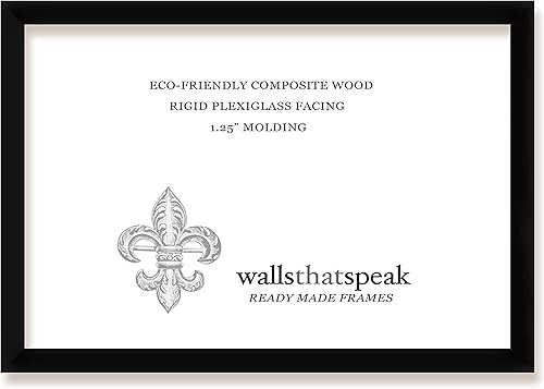 Miniatura 2 de wallsthatspeak Marco de rompecabezas, negro, 25x20