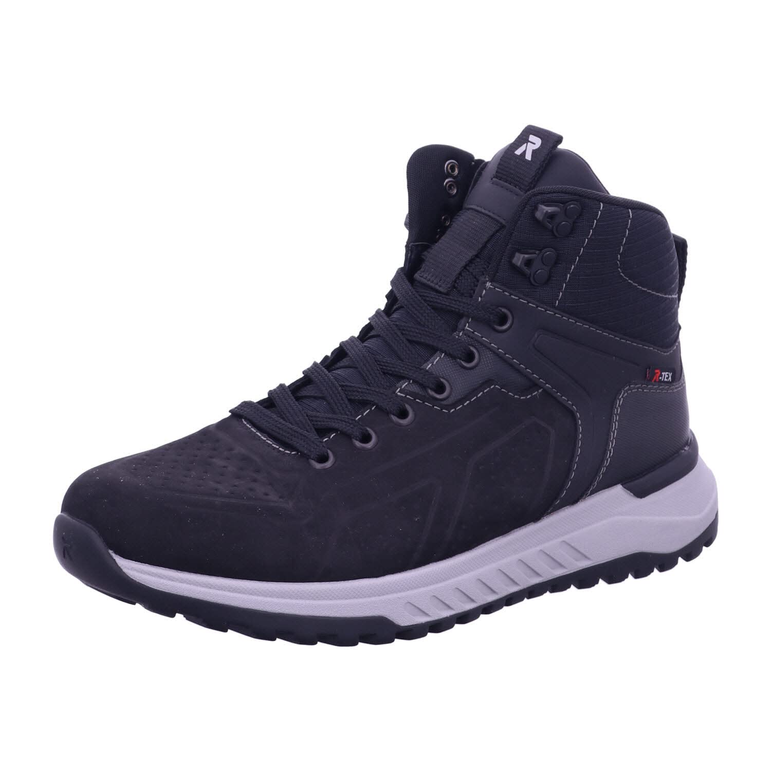Rieker Boot - Black Synthetic 9 UK, Black, 9 AU