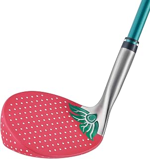 MAZEL Strawberry-Shaped Golf Sand Wedge 52/56 Degree - Women Golf Clubs Wedge,Perfect Golf Gift for Female Golfers