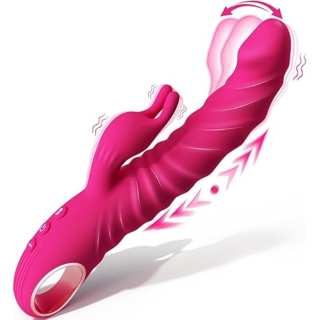 Thrusting Dildo Vibrator for Women Pleasure Tools - Rabbit Adult Toys
