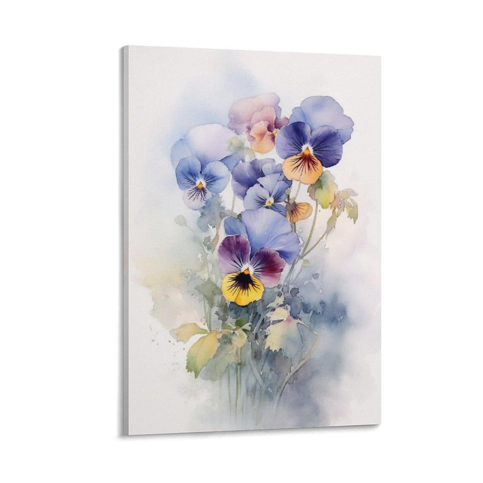 Amazon.co.jp: 絵画 胡蝶蘭の花水彩画の花インテリア 絵画