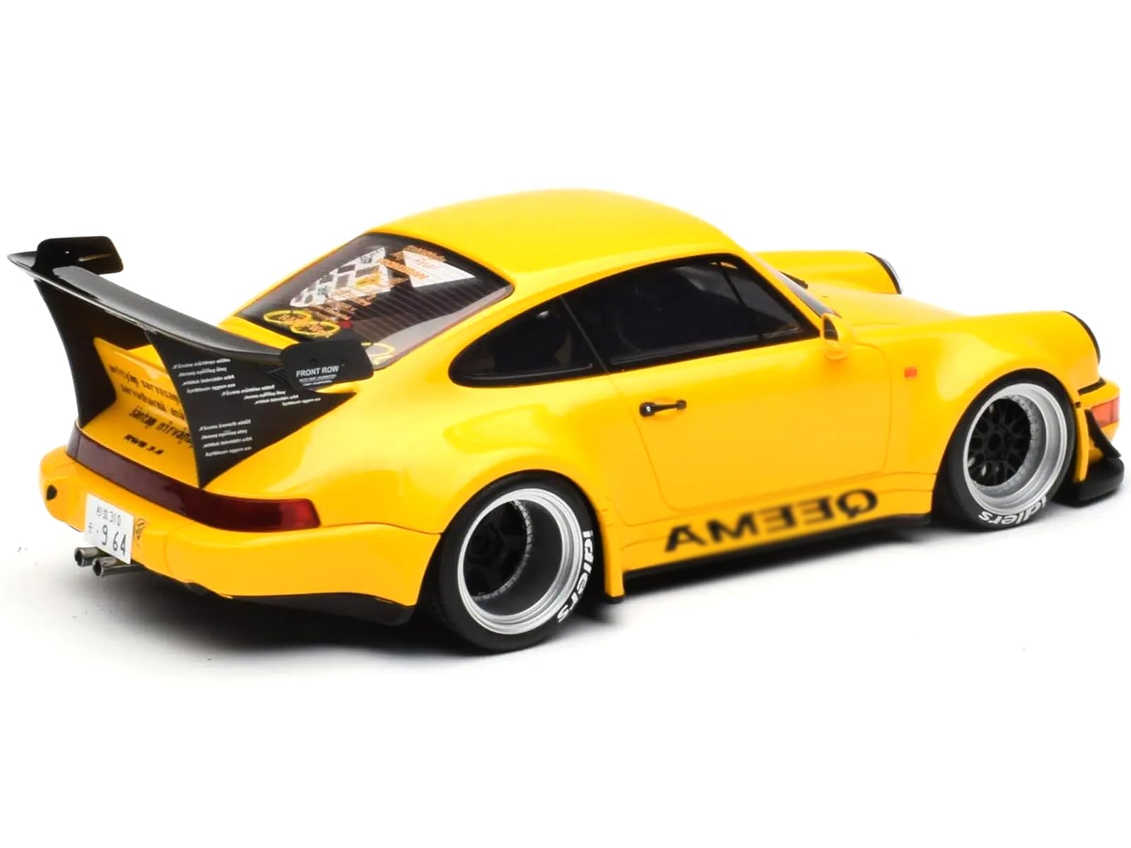 Amazon | GT Spirit 2024 ポルシェ 911 (964) RWB Qeema Yellow 1/18