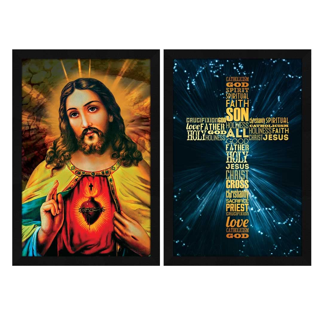 Romantic Wall Art Set - 2 Framed Paintings -17 Romantic Wall Art Set - 2 Framed Paintings -17