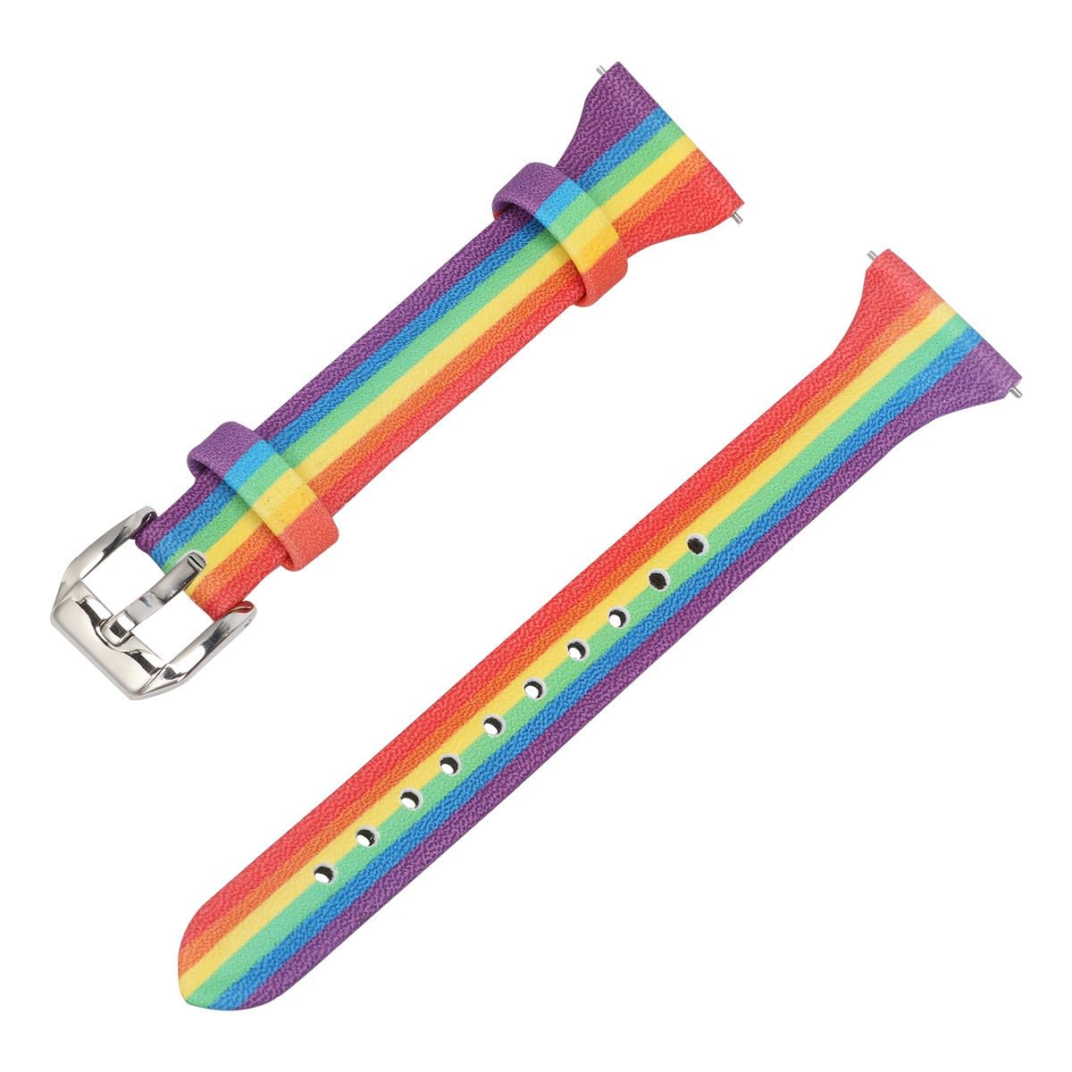 3 Piezas Correa de Cuero para Reloj de Unidades Banda de Reemplazo Resistente Ligera y Transpirable Compatible con Relojes Inteligentes para