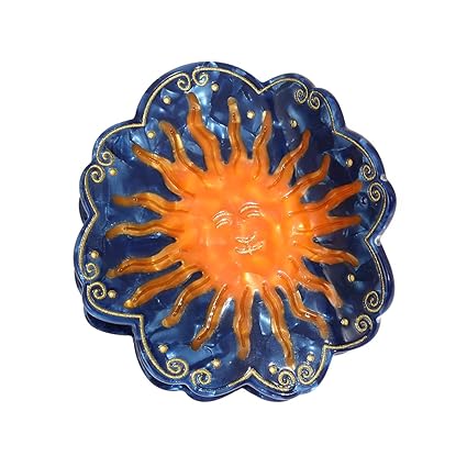 Acetate Sun & Moon Mexican Personalized Hair Claw Clip for Women Gift 1 Piece