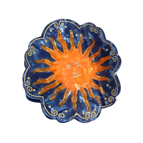 Acetate Sun & Moon Mexican Personalized Hair Claw Clip for Women Gift 1 Piece