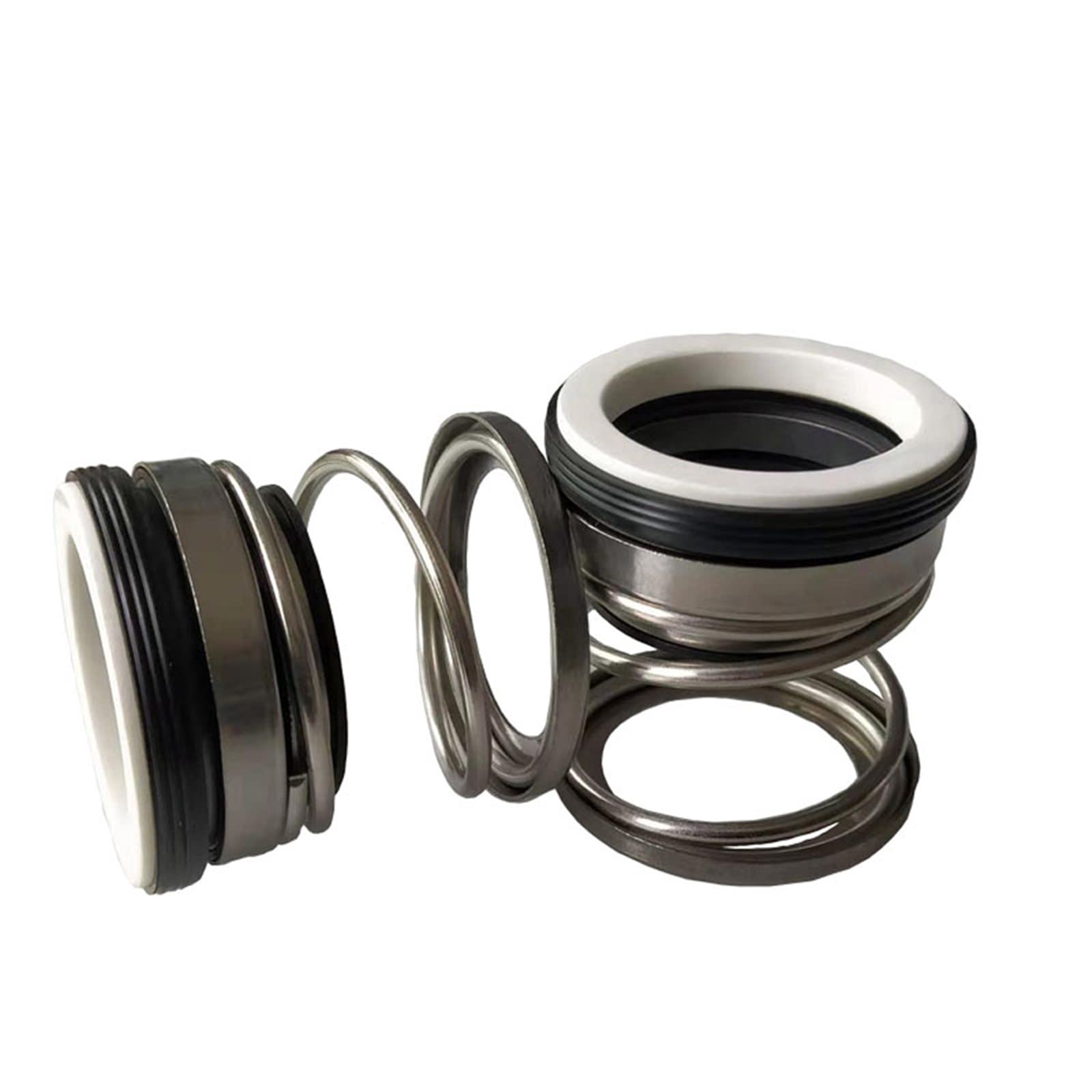 Uszczelnienia mechaniczne serii 108 pasują do pompy wodnej 8-100 mm OD wału pompy wodnej mechaniczne uszczelnienie wału pojedyncza sprężyna (kolor: WC-WC-FKM, rozmiar: 100 mm)