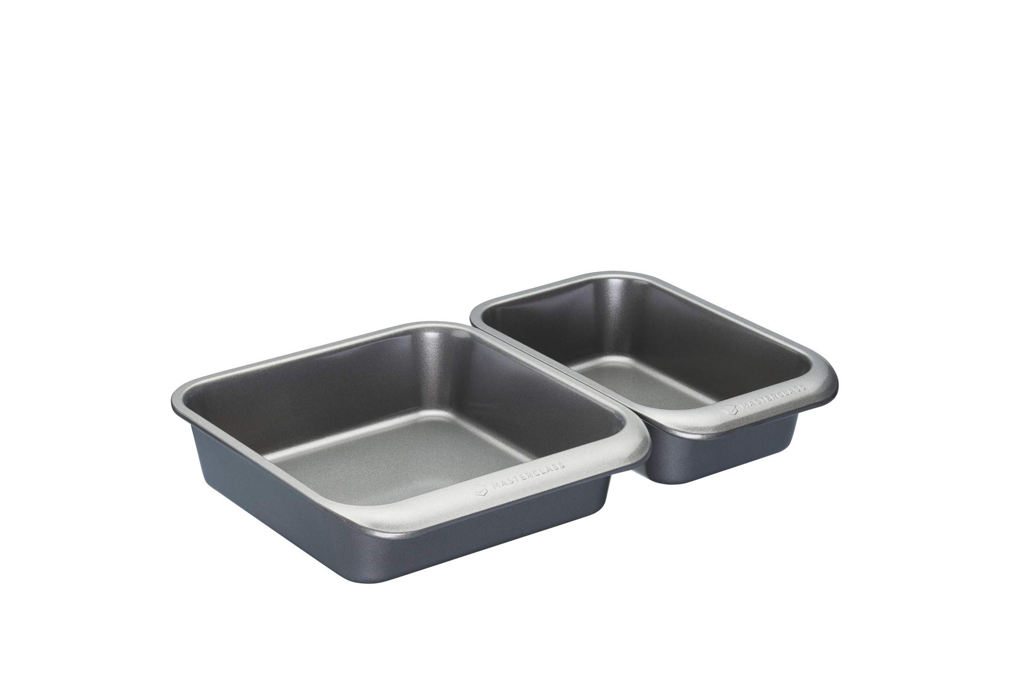 MasterClass Smart Space Stacking PTFE, PFOA and BPA Free Non-Stick Bakeware Set, 7 piezas bandejas de horno, caja de regalo, gris