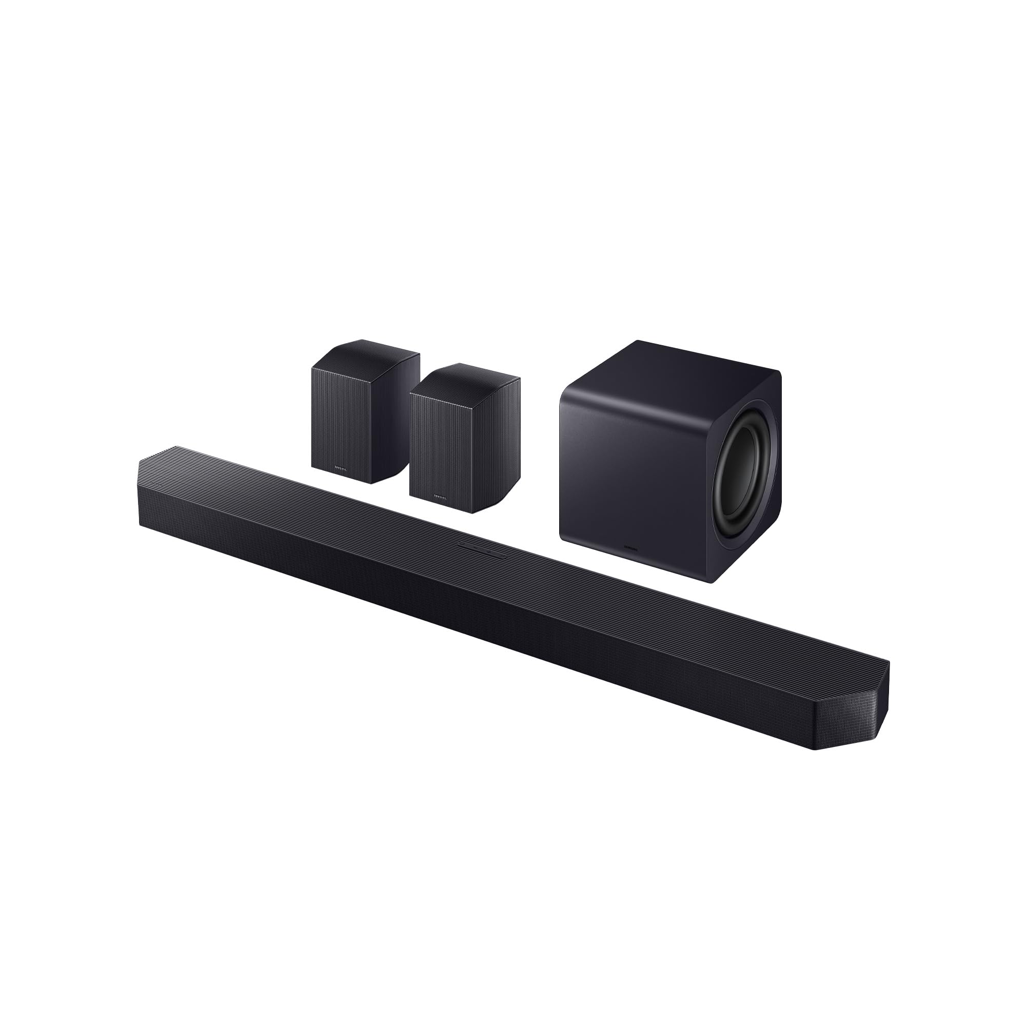 Samsung Q-Serie Soundbar HW-Q990H/XC 11.1.4 Canali, Full Surround Subwoofer, Rear Speaker, Wireless Dolby Atmos, DTS XSpaceFit Sound Pro, Q-Symphony, Connessione TV Wireless, 2026