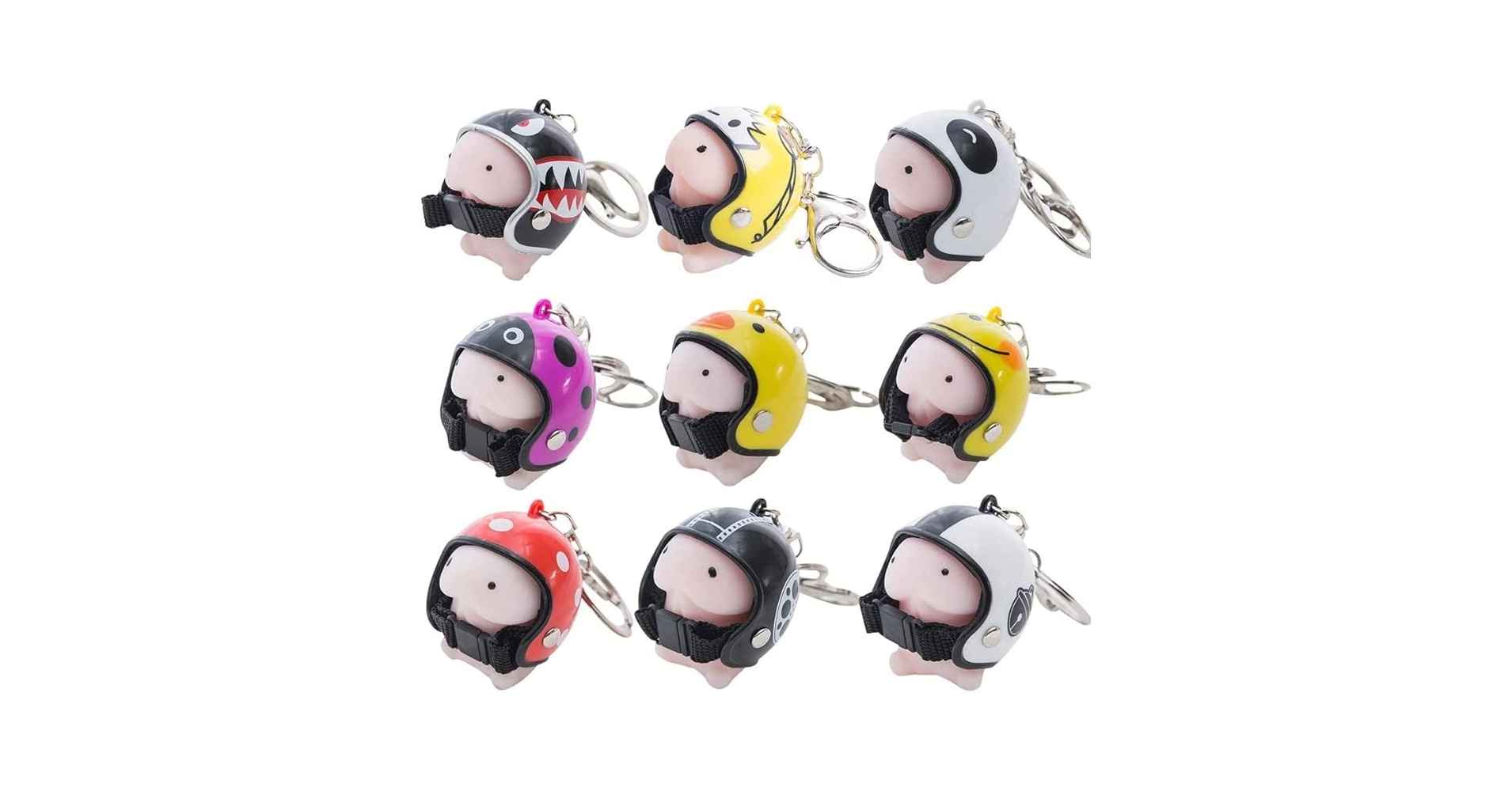 アイシールド21 ヘルメット キーホルダー 4個 セット アイシールド21 ヘルメット型キーホルダー 2種 セット まとめ