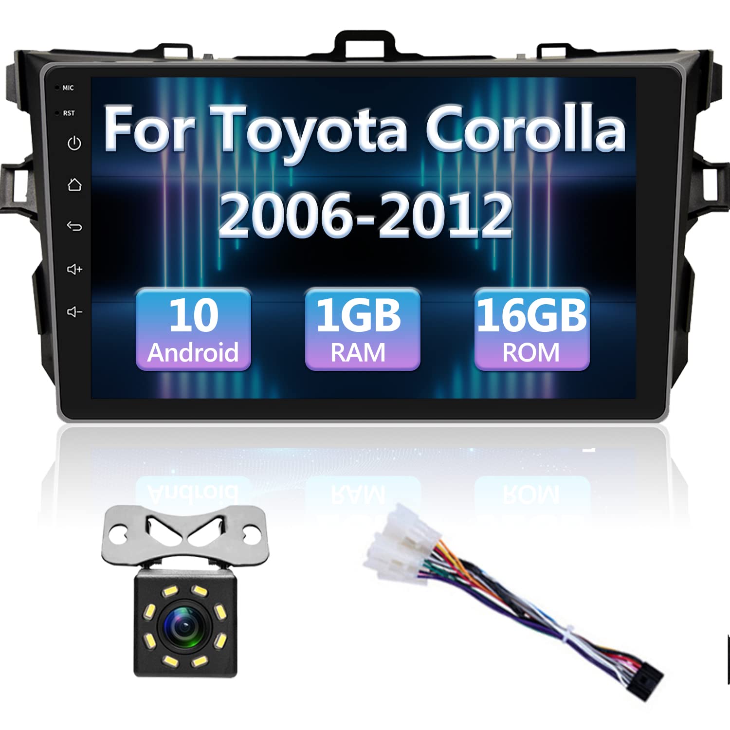Buy Car Radio Stereo for Toyota Corolla 20062012, Hikity Android Car