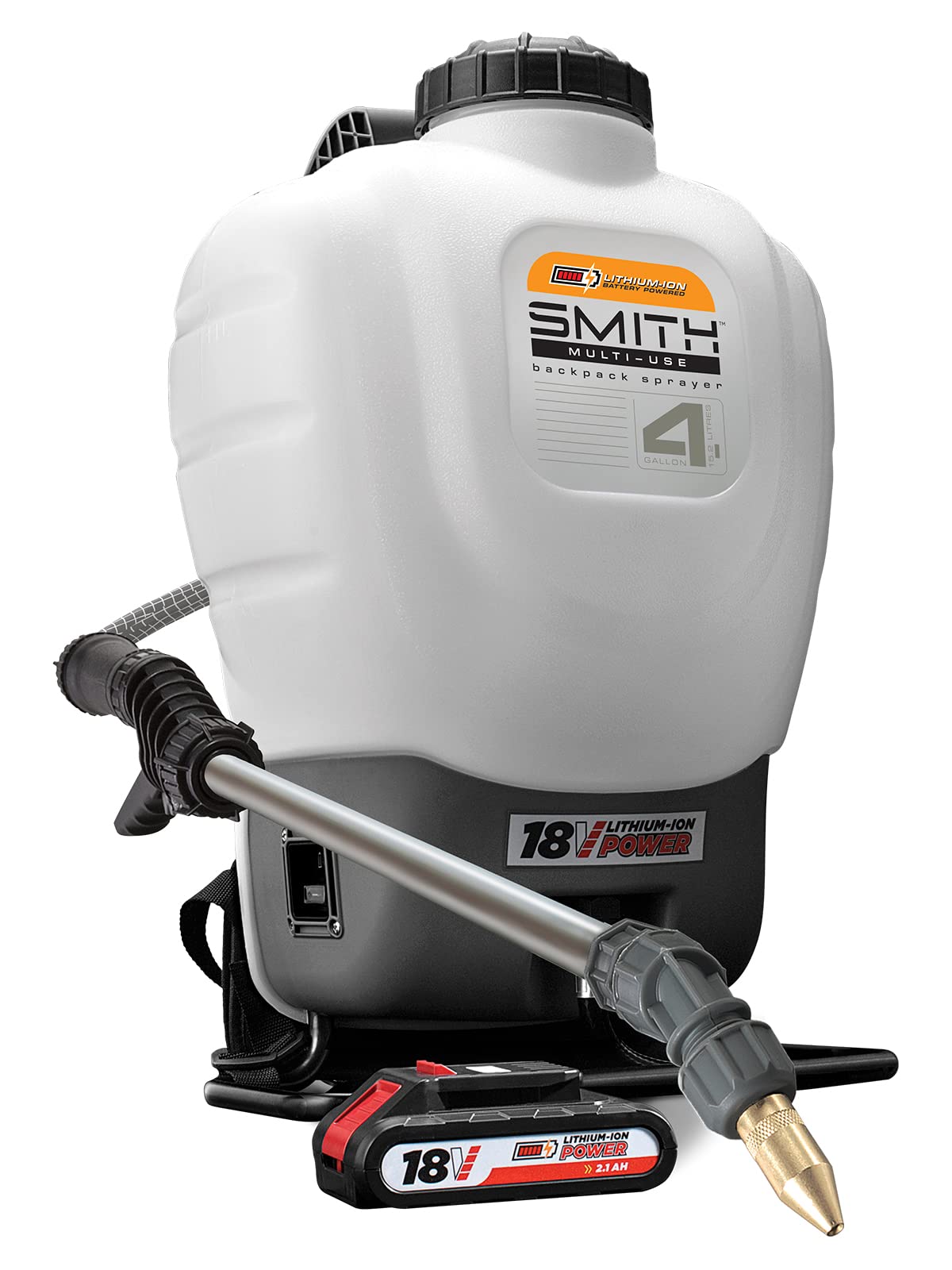 Smith Performance SprayersSmith Multi-Use Backpack, 18V Li-Ion, 4 Gallon S2E, 190576