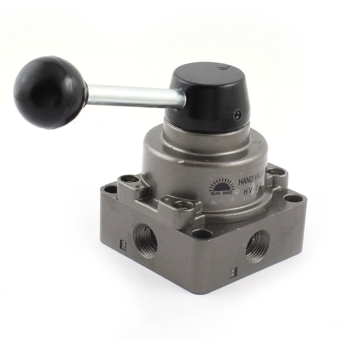 Interruttore A Leva ETHV-03 Valvola Pneumatica 4/3, Con , Attacco IG3/8 –  Per Sistemi Ad Aria Compressa Ricambio M Und S Pneumatica