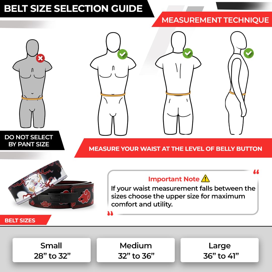 Cintura a leva per sollevamento pesi anime, 10 mm, in pelle di alta qualità, per powerlifting, bodybuilding, stacchi, squat, allenamento fisico, cintura da palestra resistente, ideale per uomini e