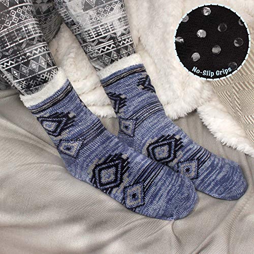 Calcetines gruesos de doble capa para mujer, talle 4-9 en estilo 24 3