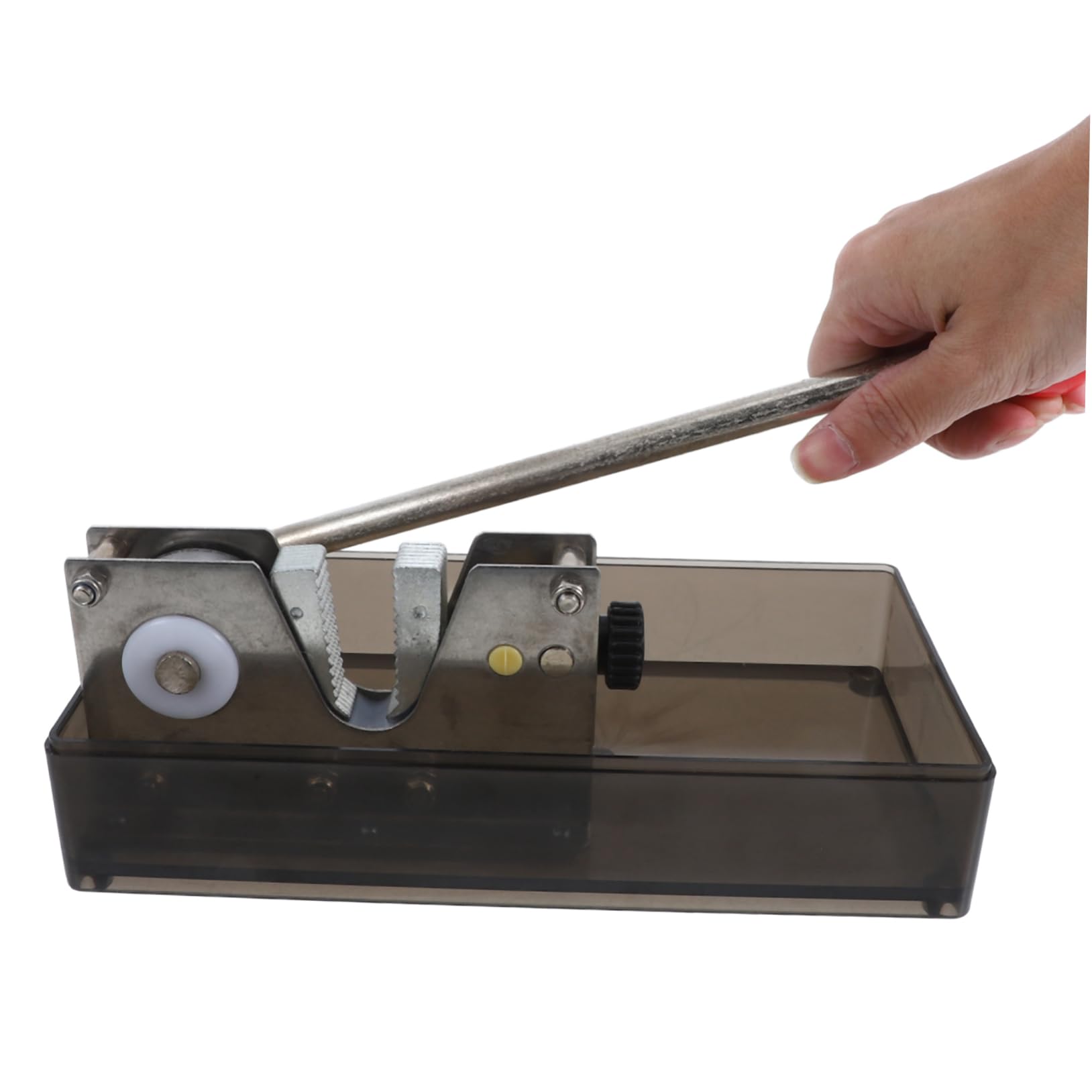 Casse-Noix Manuel pour Noix de Pécan et Macadamia, Pince Robuste en Acier Inoxydable et Abs, Usage Domestique Cuisine