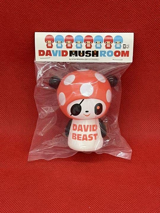 David Mushroom デビッド マッシュルーム ソフビ フィギュア