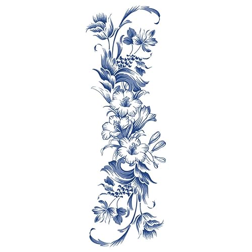 Miniatura 7 de Tatuajes temporales - Adhesivo grande, tótem grande, brazo de dragón, tatuaje de transferencia falsa, diseño impermeable (estilo 38)