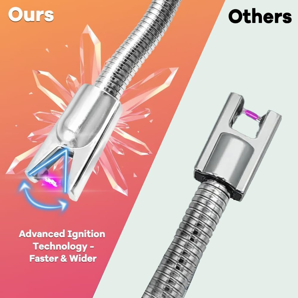 Rechargeable Electric Gas Lighter - Flameless & Windproof -6 Rechargeable Electric Gas Lighter - Flameless & Windproof -6