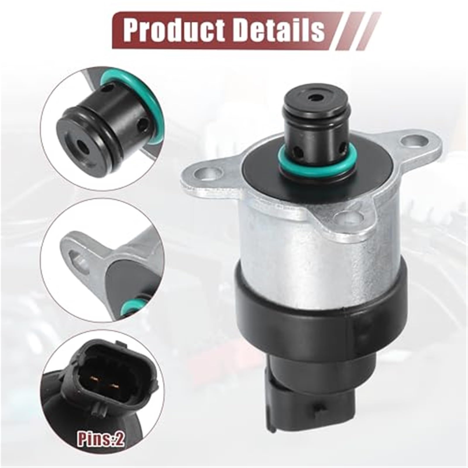 Wivplex Zawór regulacji ciśnienia paliwa dla Mazdy, BT-50 06-07 Regulator ciśnienia paliwa